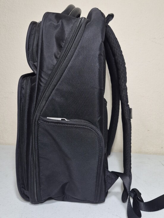 Hartmann Black Business Metropolitan Executive Travel Laptop Backpack READ main image 9